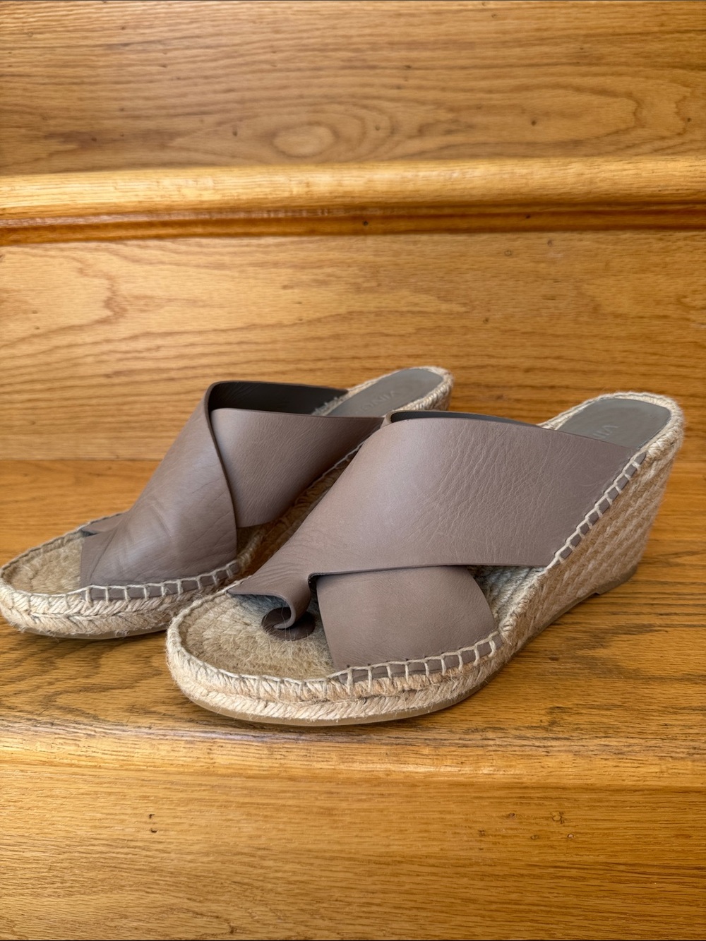 Vince Espadrille Slide Sandals